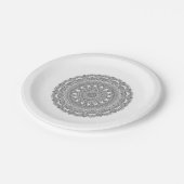 Gepersonaliseerde 7" Round Paper Bord (Gekanteld)