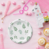 Gepersonaliseerde 7" Round Paper Bord (Feest)