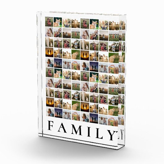 Gepersonaliseerde 80 Fotocollage Fotoblokken (Rechts)
