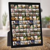 Gepersonaliseerde 80 Fotocollage Fotoplaat