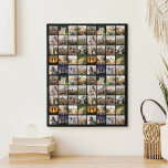 Gepersonaliseerde 80 Fotocollage Imitatie Canvas Print<br><div class="desc">Creëer Uw Eigen Gepersonaliseerde 80 Fotocollage Faux Canvas Print</div>