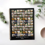 Gepersonaliseerde 80 Fotocollage Planner<br><div class="desc">Creëer Uw eigen gepersonaliseerde 80 Fotocollage Planner Notitieboek</div>