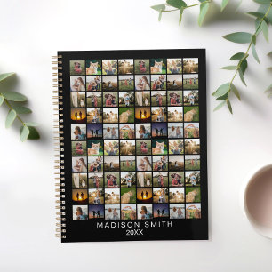 Gepersonaliseerde 80 Fotocollage Planner