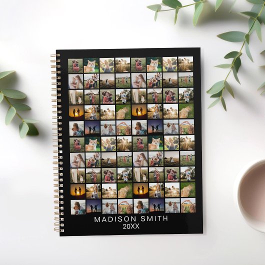 Gepersonaliseerde 80 Fotocollage Planner