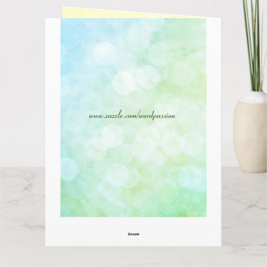 Gepersonaliseerde 80ste verjaardag kaart (Achterkant)