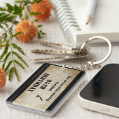 Gepersonaliseerde 85e verjaardag Acrylische Sleute Sleutelhanger (Voorkant Rechts)