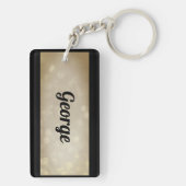 Gepersonaliseerde 88e verjaardag Acrylische Sleute Sleutelhanger (achterkant)