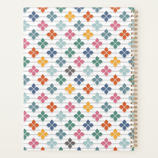 Gepersonaliseerde 8,5 bij 11 in planner (Achterkant)