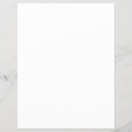 Gepersonaliseerde 8,5" x 11" Flyer voor elke geleg