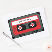 Gepersonaliseerde 8 bit cassette tape stickers (Envelop)