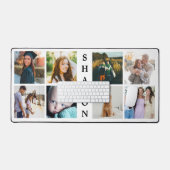 Gepersonaliseerde 8-foto Afbeelding Desk Mat (Keyboard & Muis)