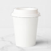 Gepersonaliseerde 8oz Paper Cup met deksel voor ev Papieren Bekers (Rechts)