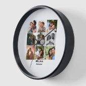 Gepersonaliseerde 9 Photo Collage Sjabloon voor ko (Hoek)