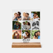 Gepersonaliseerde 9 Photo Collage Sjabloon voor ko Acryl Bord (Voorkant)