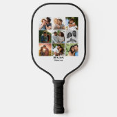 Gepersonaliseerde 9 Photo Collage Sjabloon voor ko Pickleball Paddle (Voorkant)
