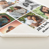 Gepersonaliseerde 9 Photo Collage Sjabloon voor ko Sherpa Deken (3/4)