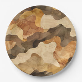 Gepersonaliseerde 9" Round Party Borden Papieren Bordje