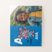 Gepersonaliseerde A is voor Abby Cadabby | Foto Legpuzzel (Verticaal)