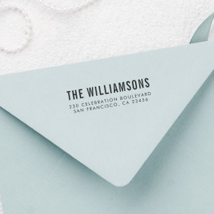 Gepersonaliseerde aangepaste adresstempel Diverse  Rubberstempel