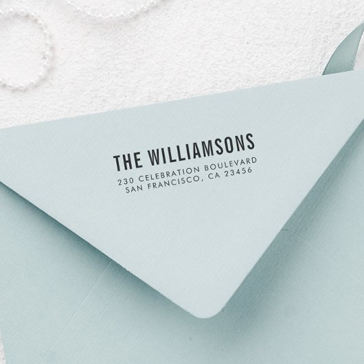 Gepersonaliseerde aangepaste adresstempel Diverse  Rubberstempel