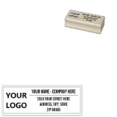 Gepersonaliseerde aangepaste adresstempel ontwerp rubberstempel (Gestempeld)