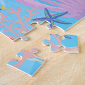 Gepersonaliseerde aangepaste Arabische naam Childr Legpuzzel (Zijkant)