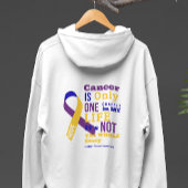 Gepersonaliseerde aangepaste blaaskanker overleven hoodie