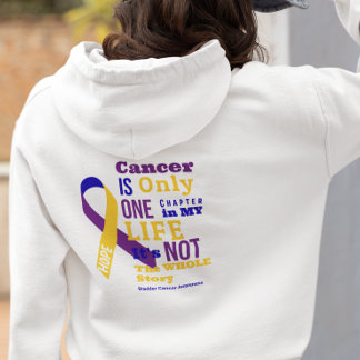 Gepersonaliseerde aangepaste blaaskanker overleven hoodie