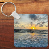 Gepersonaliseerde aangepaste creëer uw eigen foto sleutelhanger (Voorkant)