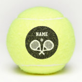Gepersonaliseerde aangepaste dubbele padelracket s tennisballen (Voorkant)