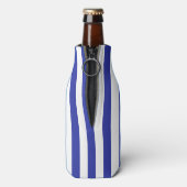 Gepersonaliseerde aangepaste flessenkoeler flesjeskoeler (Fles Achterkant)
