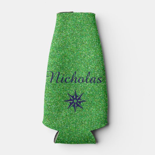 Gepersonaliseerde aangepaste flessenkoeler flesjeskoeler (Voorkant)