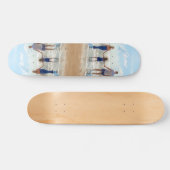 Gepersonaliseerde aangepaste foto skateboard Uw fo (Horizontaal)