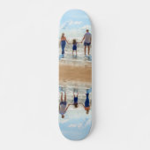 Gepersonaliseerde aangepaste foto skateboard Uw fo (Voorkant)