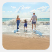 Gepersonaliseerde Aangepaste Foto Sticker Uw Foto' (Voorkant)