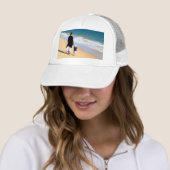Gepersonaliseerde Aangepaste Foto Uw Trucker Hoed Pet (In situ)