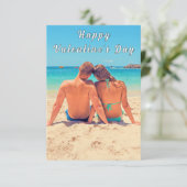 Gepersonaliseerde Aangepaste Foto Valentijnsdag Ka Kaart (Staand voorkant)