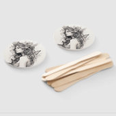 Gepersonaliseerde aangepaste foto Voeg uw eigen fo Handwaaier (Niet-gemonteerd)