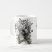 Gepersonaliseerde aangepaste foto Voeg uw eigen fo Koffiemok (Voorkant links)