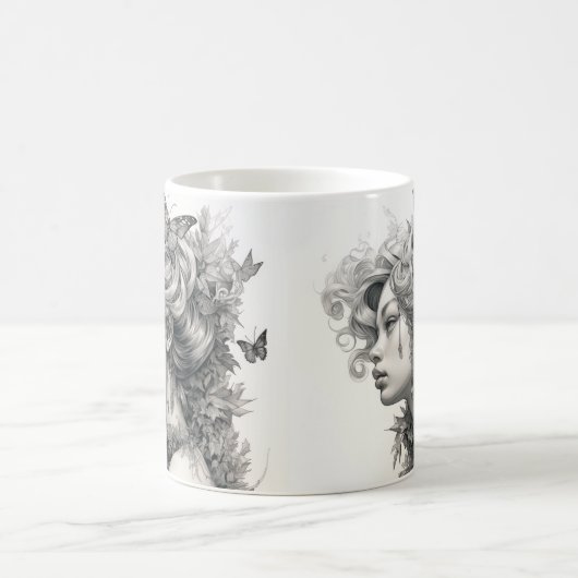 Gepersonaliseerde aangepaste foto Voeg uw eigen fo Koffiemok (Center)