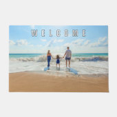 Gepersonaliseerde aangepaste fotodeurmat uw eigen  deurmat (Voorkant)