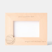 Gepersonaliseerde aangepaste gegraveerde geëtste b gegraveerde lijstjes (Voorkant)