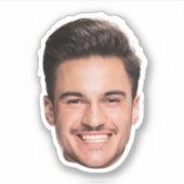 Gepersonaliseerde Aangepaste Gezicht Stickers (Voorkant)