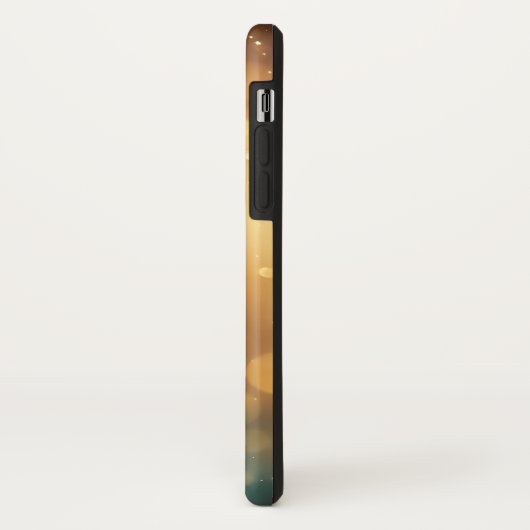 Gepersonaliseerde aangepaste gouden glitter uw eig Case-Mate iPhone case (Achterkant/links)