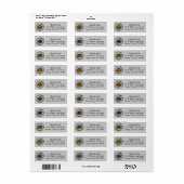Gepersonaliseerde Aangepaste Halloween Pompoen Spi Etiket (Full Sheet)