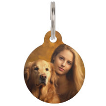 Gepersonaliseerde aangepaste hond kat foto en teks