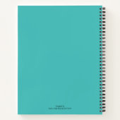 Gepersonaliseerde aangepaste hond mam corgi lover notitieboek (Achterkant)