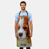 Gepersonaliseerde aangepaste Hondenliefhebber huis Schort (Gedragen)