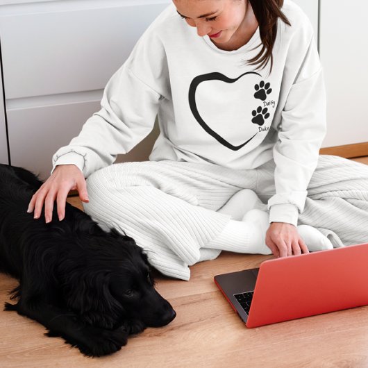 Gepersonaliseerde aangepaste hondennaam hond mam m trui