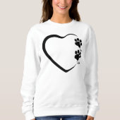 Gepersonaliseerde aangepaste hondennaam hond mam m trui (Voorkant)